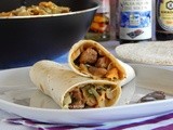 Chinese Rolls with Pork, Mushrooms and Cabbage