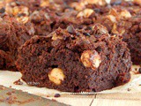 Chocolate Brownie with Hazelnuts and Chilly Pepper