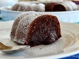 Chocolate cake-souffle
