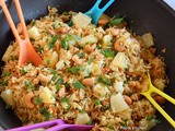 Fried Rice with Pineapple and Cashews
