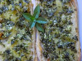 Garlic Bread with Basil