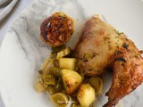 Oven-Baked Chicken with Dill, Leeks and Potatoes