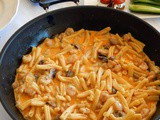Pasta with Shrimps and Mushrooms