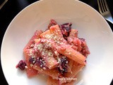 Rigatoni with Cauliflower and Beetroot