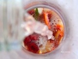 Rose wine sangria