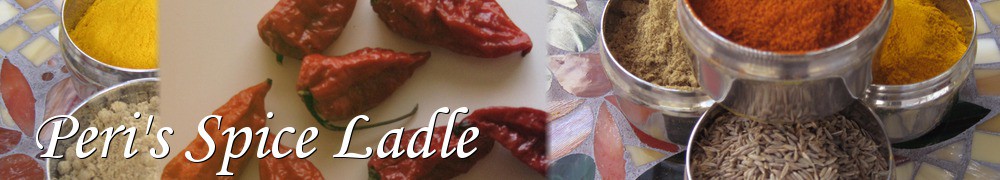 Very Good Recipes - Peri's Spice Ladle
