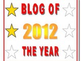 Blog of the Year 2012 and More… a Heartfelt Thank You