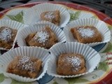 Cashew and Date Two-bite Fudge Treat (Halwa)