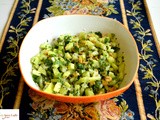 Peanut and Cucumber Salad in a Tempered Dressing