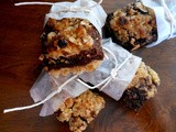 Barrette di fudge all'avena - Oat fudge bars