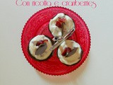 Cioccolatini con ricotta e cranberries - Ricotta and cranberries confections