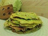 Frittelle di verza - Cabbage pancakes