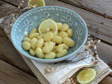 Gnocchi con crema al limone