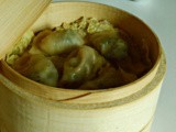 Jiaozi, ravioli cinesi al vapore - Steamed chinese dumplings