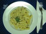 Penne al gorgonzola