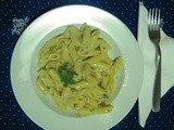 Penne al gorgonzola