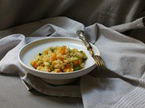 Risotto con zucchine e zucca