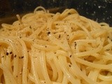 Spaghetti cacio e pepe