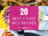 20 best + easy Rice Recipes