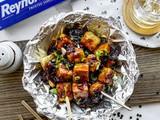 Baked Tofu with Black Pepper Sauce