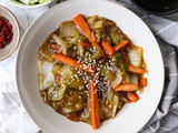 Chinese Restaurant Style Stir Fried Napa Cabbage