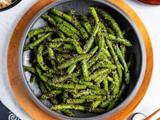 Green Beans with Black Sesame Sauce