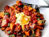 Harissa Sweet Potato Hash