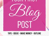 How to Write Your First Blog Post (and Get People to Read It)