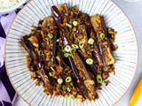 Sauteed Japanese Eggplant