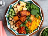 Spicy Tofu Quinoa Bowl