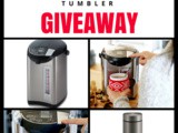 Tiger Electric Water Heater + Tumbler Giveaway