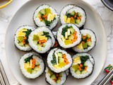 Vegetarian Kimbap (Gimbap)