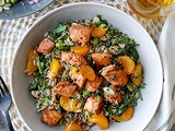 Warm Asian Salmon Salad