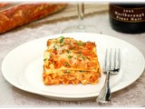 Beef and Spinach Lasagna and Giveaway Winner
