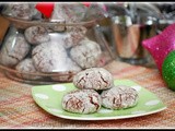 Chocolate Pecan Crinkles