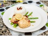 Creamy Lemon Chicken with Asparagus and Bacon