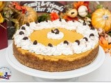 Double Layer Pumpkin Cheesecake