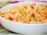 Farfalle with Mild Gambas