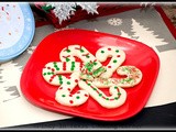 Holiday Shortbread Cookie Sandwiches with Nutella Filling