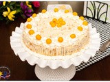 Mango Cake with Mango Cream Frosting