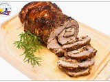 Roast Balsamic & Herb Rolled Pork Loin