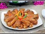 Stir Fried Pork Spare Ribs with Bell Pepper and Green Onions and Macy's Thanksgiving Giveaway Winner