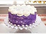 Ube Macapuno Cake for Clarise's 10th Birthday