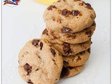 Whole Wheat Banana Chocolate Chip Cookies