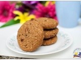 Whole Wheat Cinnamon Oatmeal Pecan Raisin Cookies