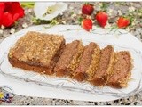 Whole Wheat Strawberry Bread with Walnut Crumble