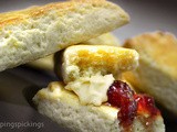 Lemon Scones & Clotted Cream Substitute