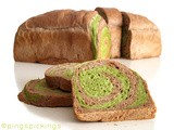 Macha Choc Swirl Bread