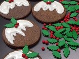 Merry Christmas & Christmas Pudding Cookies