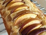 Nectarine Ginger Cake